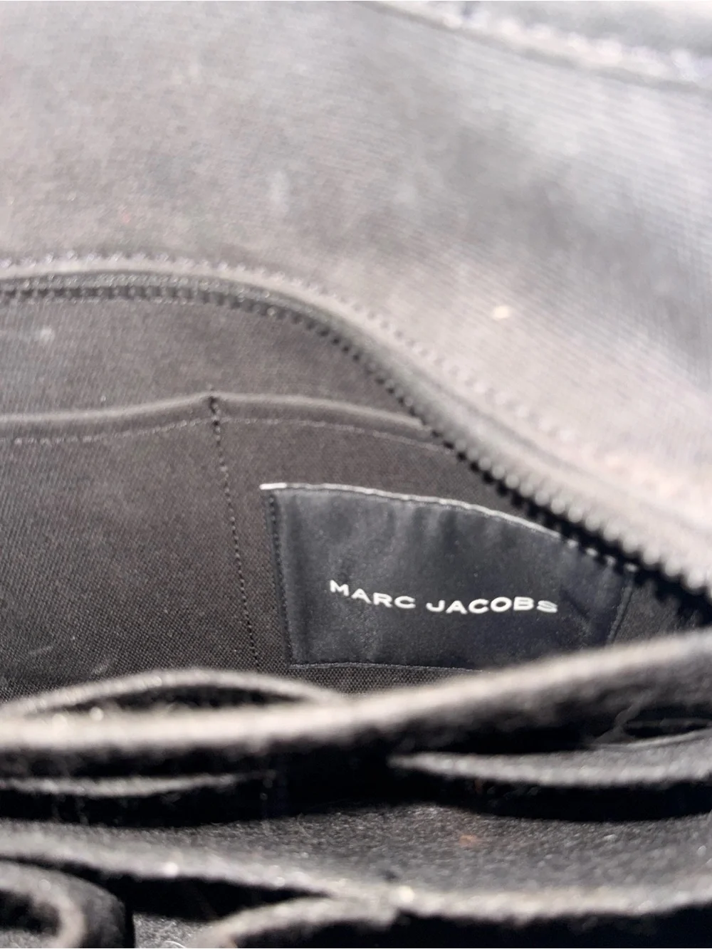 Marc Jacobs Black Canvas 'The Tote Bag' with Bandana Accent